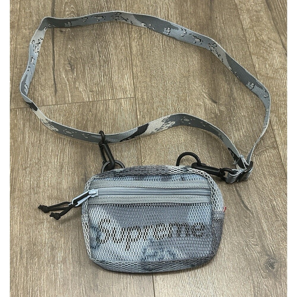 Supreme Blue Arctic Camo Mesh Cordura SS20 Shoulder Bag Small